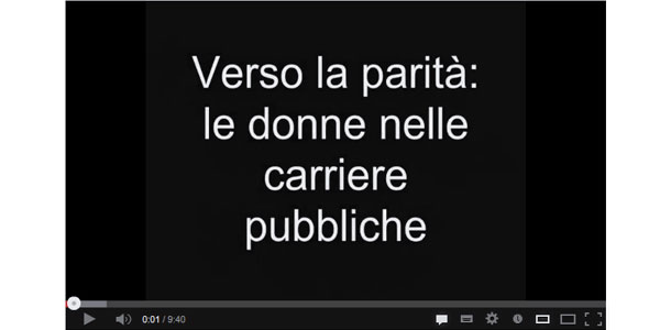 Le donne nelle carriere pubbliche