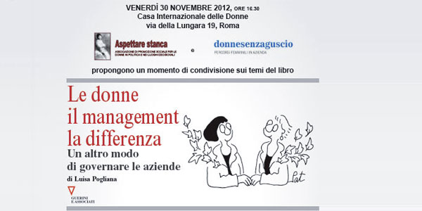 Donne, management, differenza