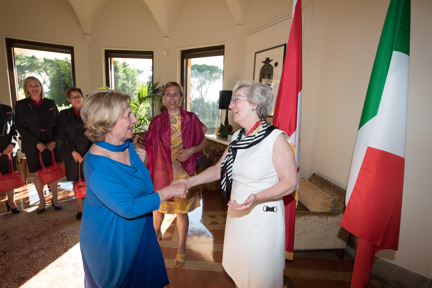 Rosa Oliva incontro ambasciatrice Canada 2018